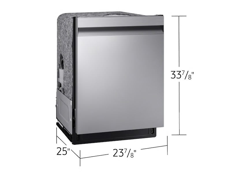 Samsung AutoRelease Door 24-in Top Control Built-in Dishwasher ( Fingerprint Resistant Stainless Steel ) ENERGY STAR, 48-Decibel Very Quiet Sound Level