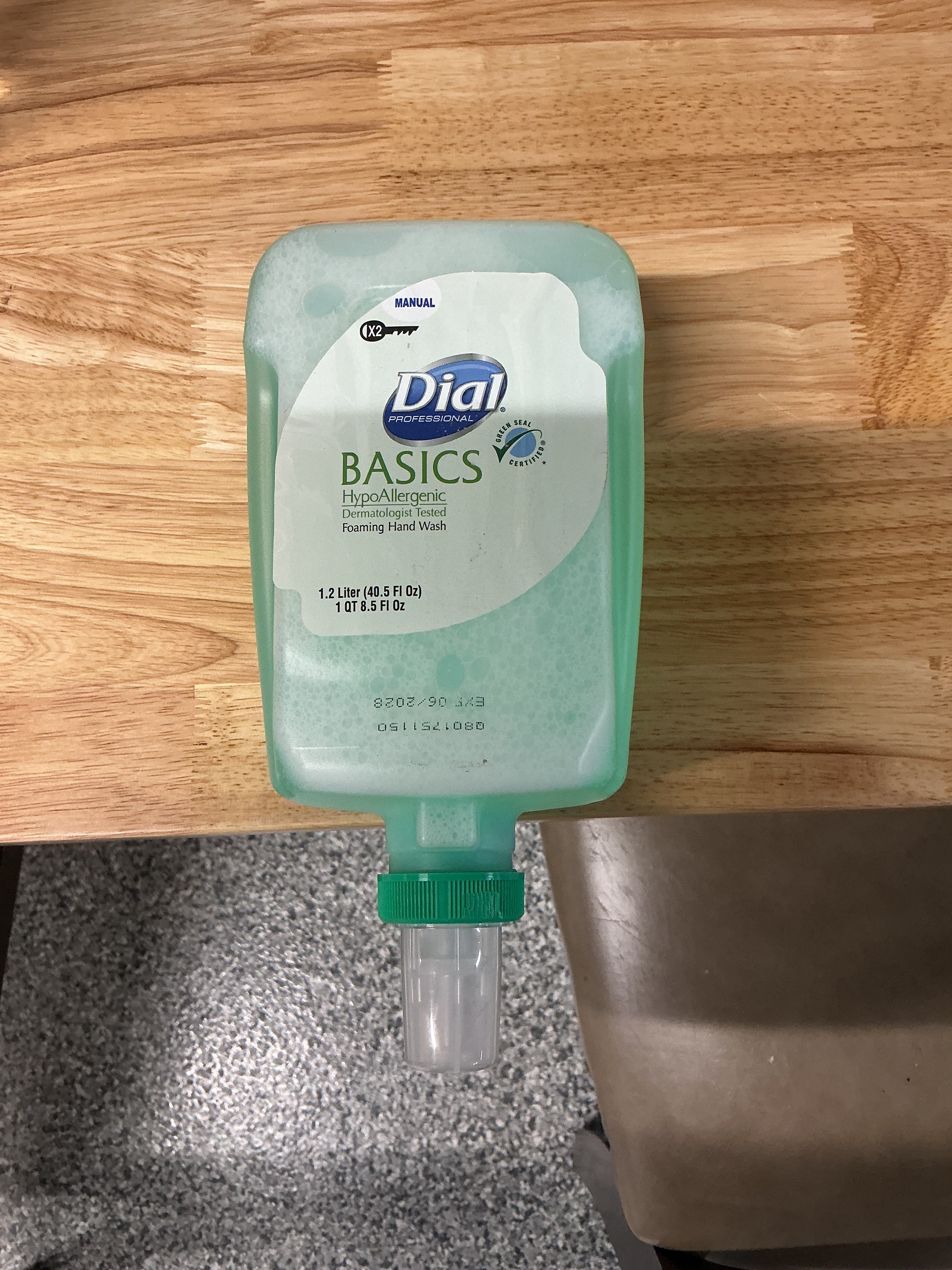 Dial Soap Basics Hypoallergenic 1.2 Liters