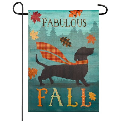 Style Selections 1-ft W x 1.5-ft H Fall Garden flag