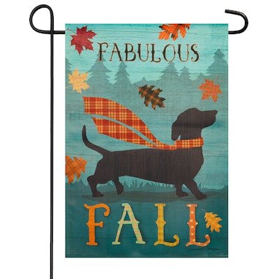 Style Selections 1 - ft W x 1.5 - ft H Fall Garden flag - Stu's Home Improvement Outlet