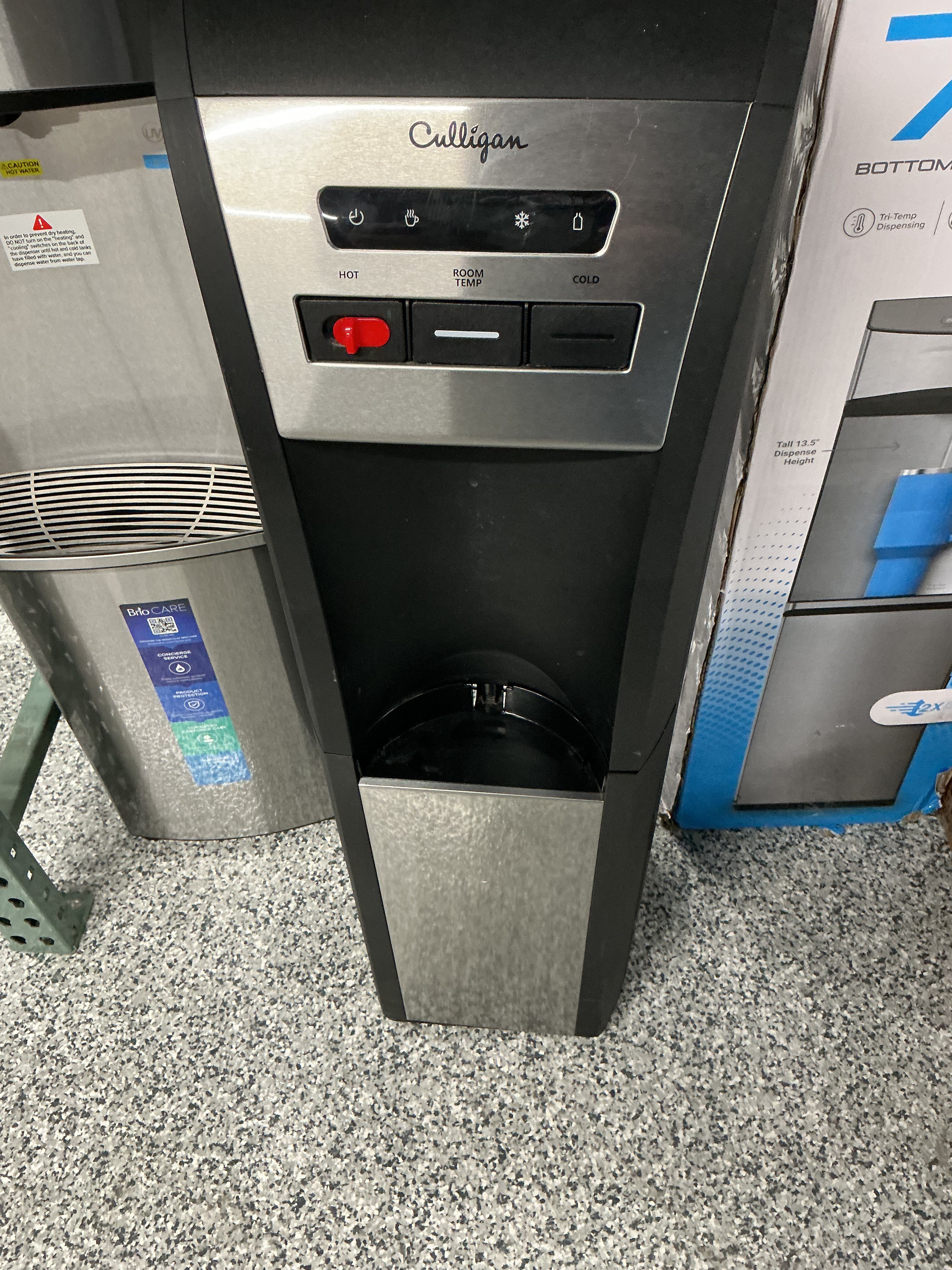 Culligan Black Bottom Loading Water Cooler