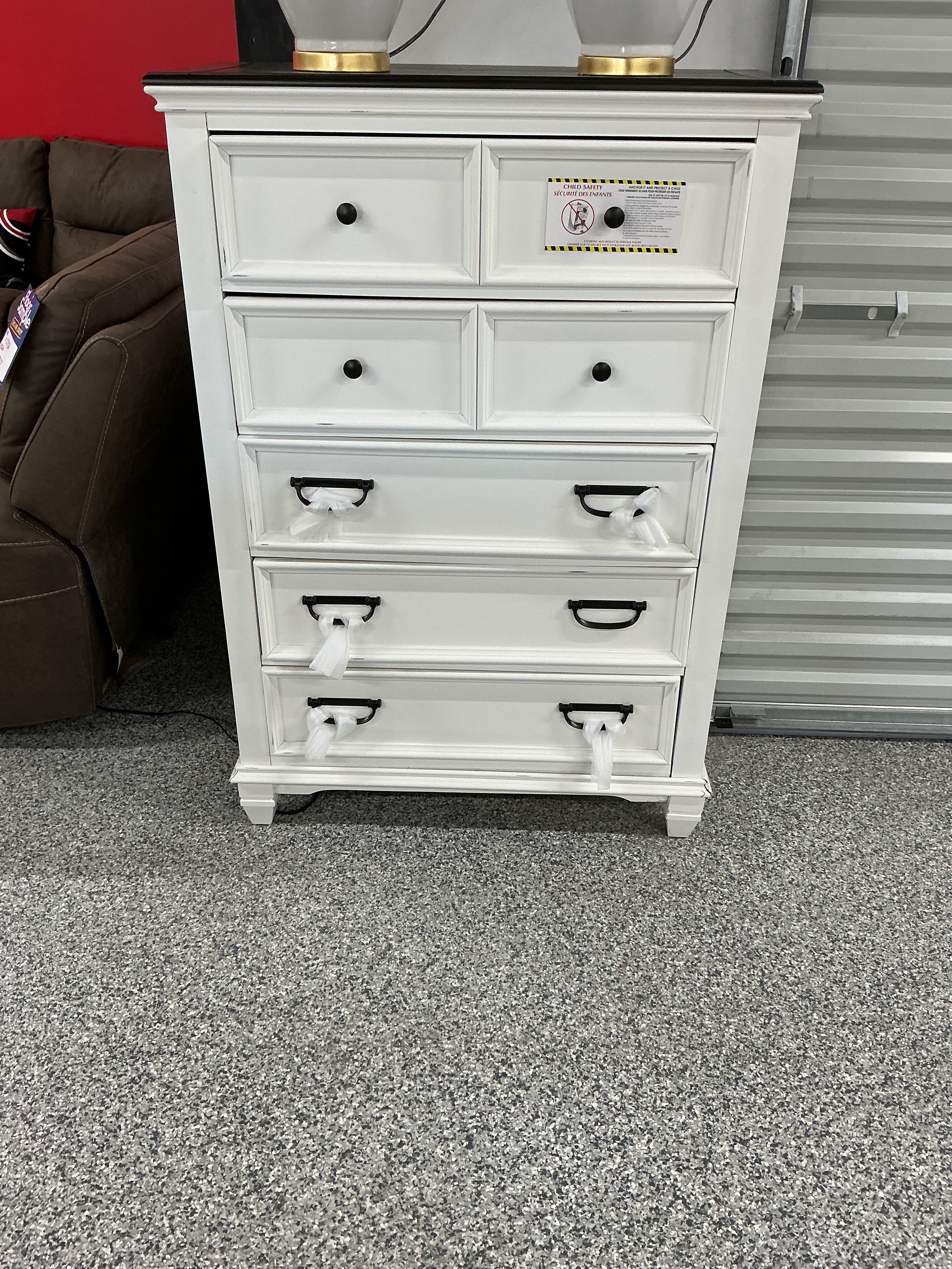 Semaj Wood Distressed bedroom dresser