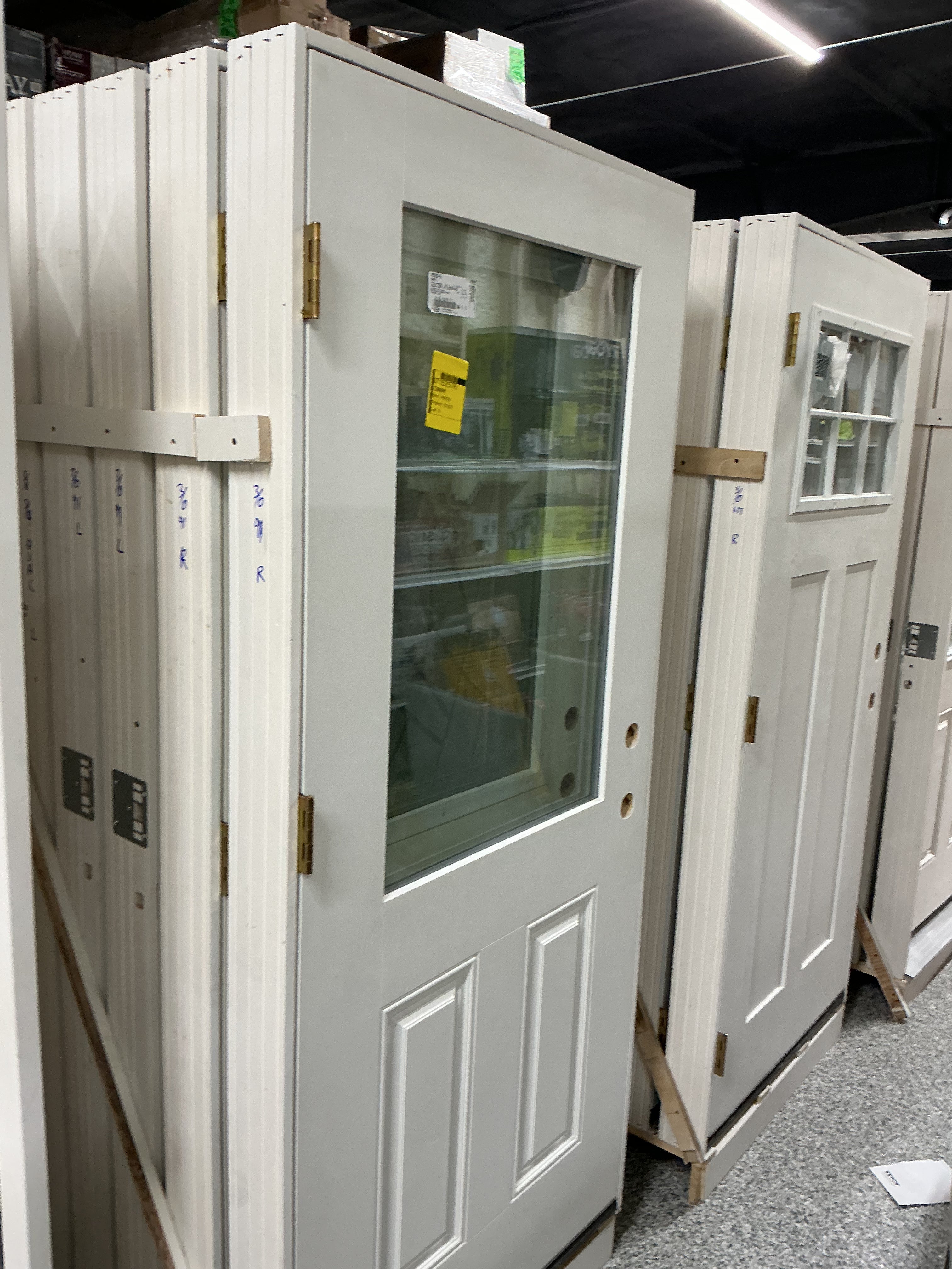 Lite Exterior Fiberglass Door