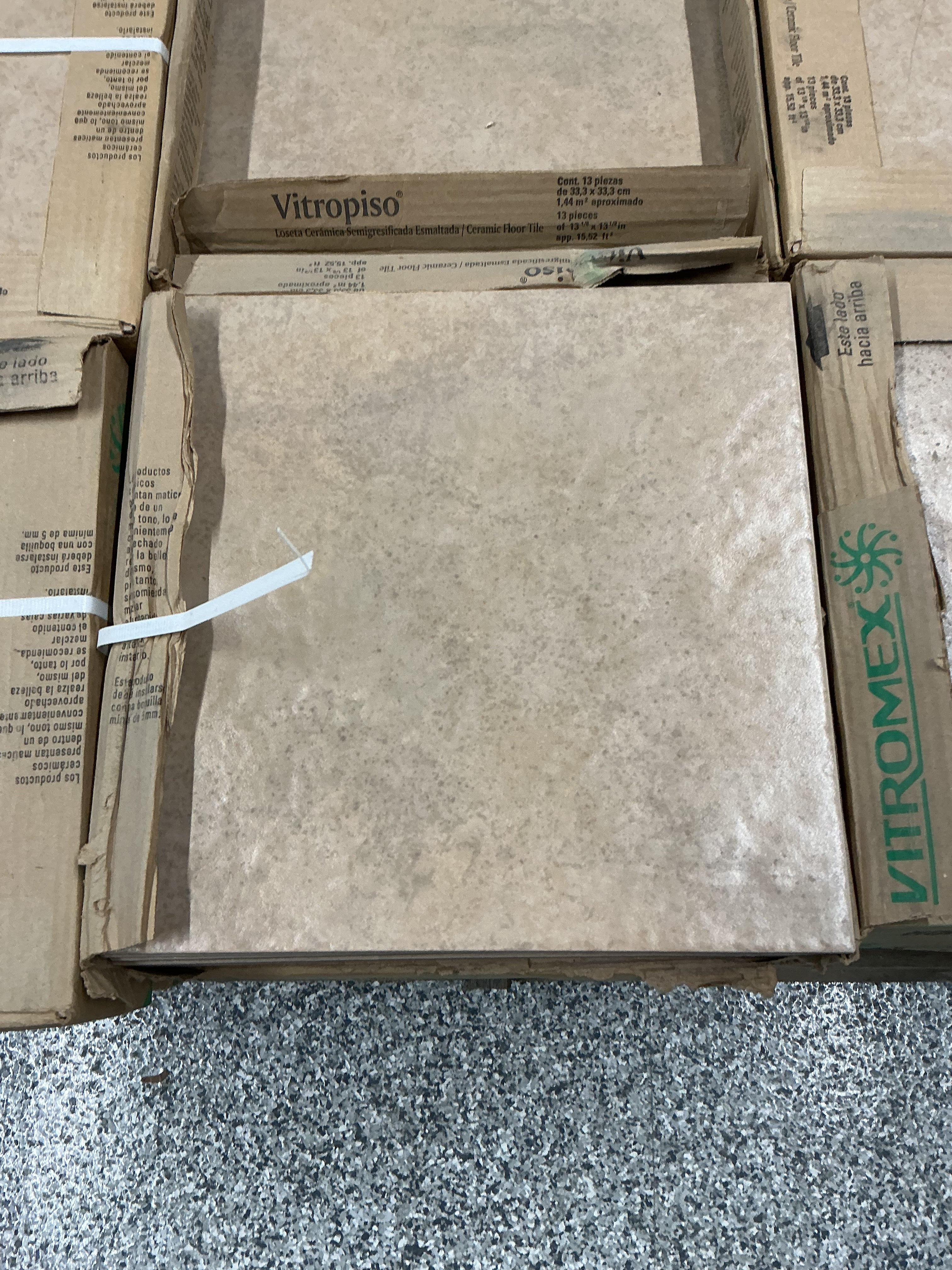Vitromex Montana Sand Glazed Ceramic Floor Tile