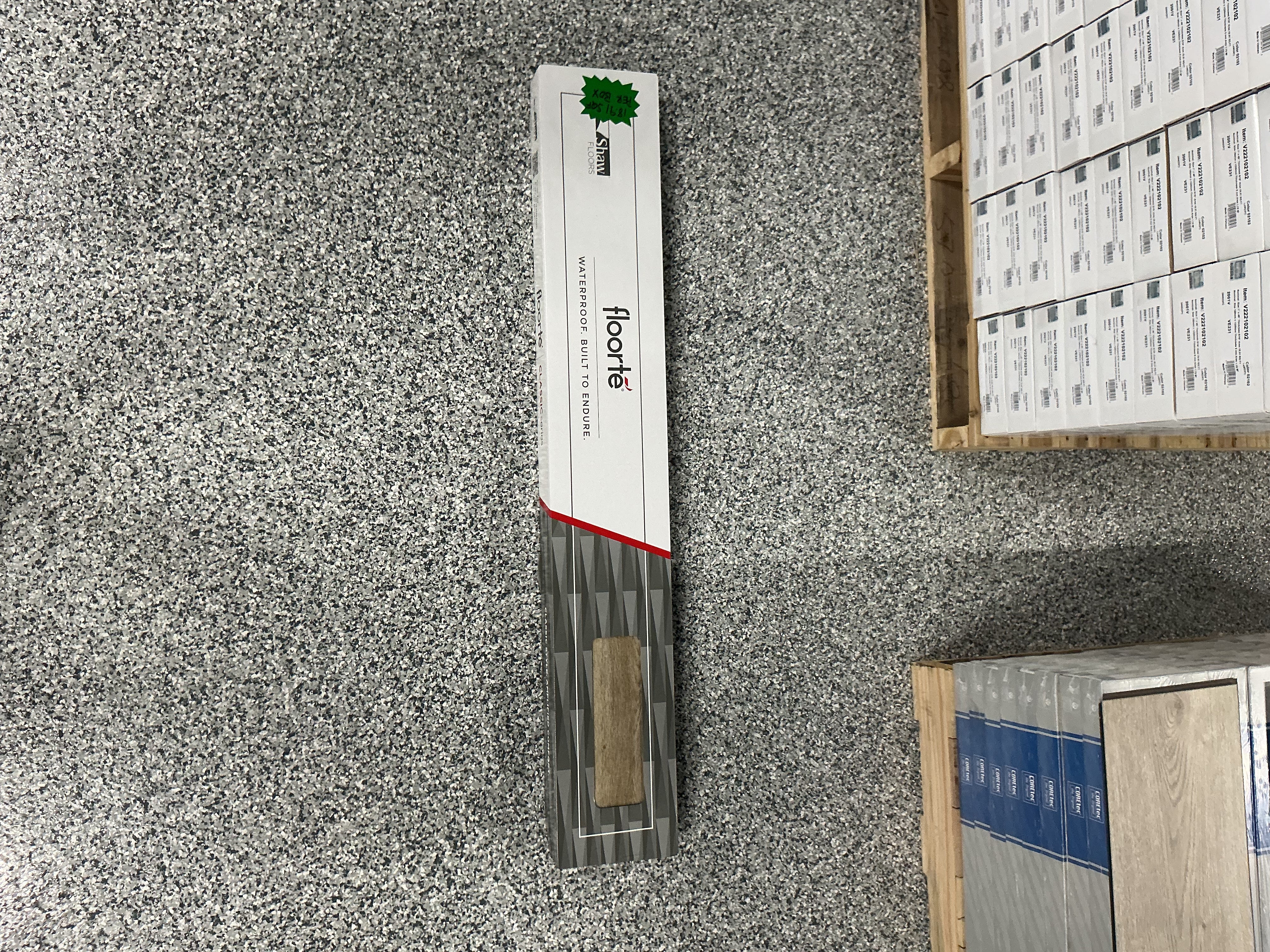 Shaw Floors 7” x 48” Luxury Vinyl Plank Flooring – Color 02102 – 18.91 sq. ft./Carton