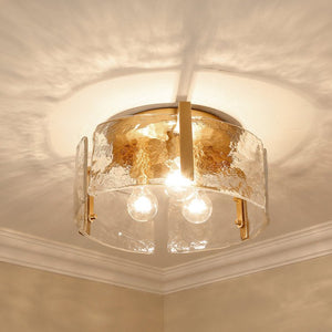 Kourtney Glass Flush Mount - Stu's Home Improvement Outlet