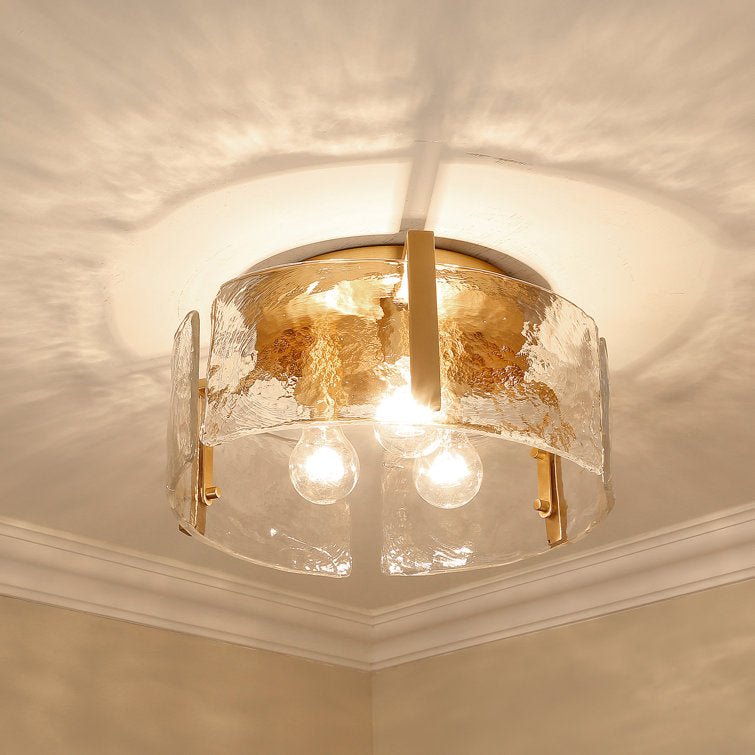 Kourtney Glass Flush Mount - Stu's Home Improvement Outlet