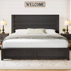 Louby 49" Farmhouse Platform Bed - Stu's Home Improvement Outlet