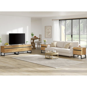 Darail TV Stand And End Table Set Of 3, Living Room Table Sets, TV Stand And 2 End Table Set With Drawers For Living Room, Entertainment Center, Console TV Table✅ - Stu's Home Improvement Outlet