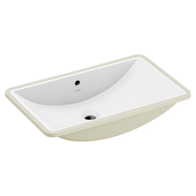 White Vitreous China Undermount Sink, 23.625 X 14.75 X 7 Inch Rectangle Bathroom Sink With Porcelain - Stu's Home Improvement Outlet