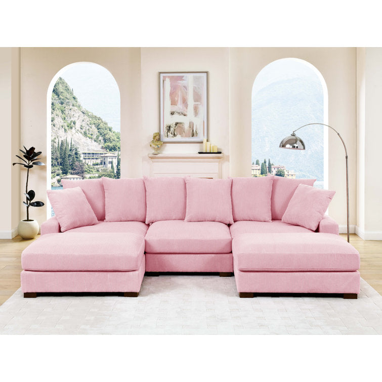 Wynisha 122'' Corduroy Sofa