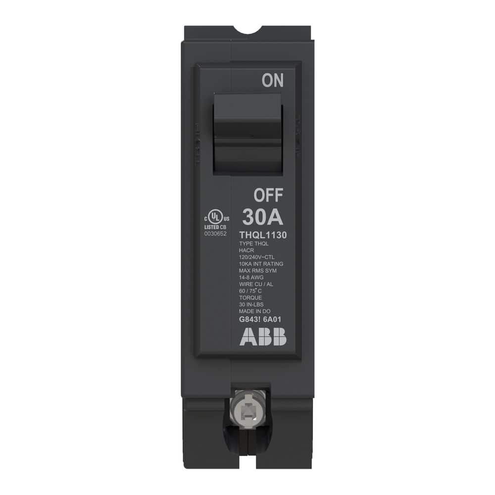 30 Amp 1 in. Single-Pole Circuit Breaker (THQL1130A)