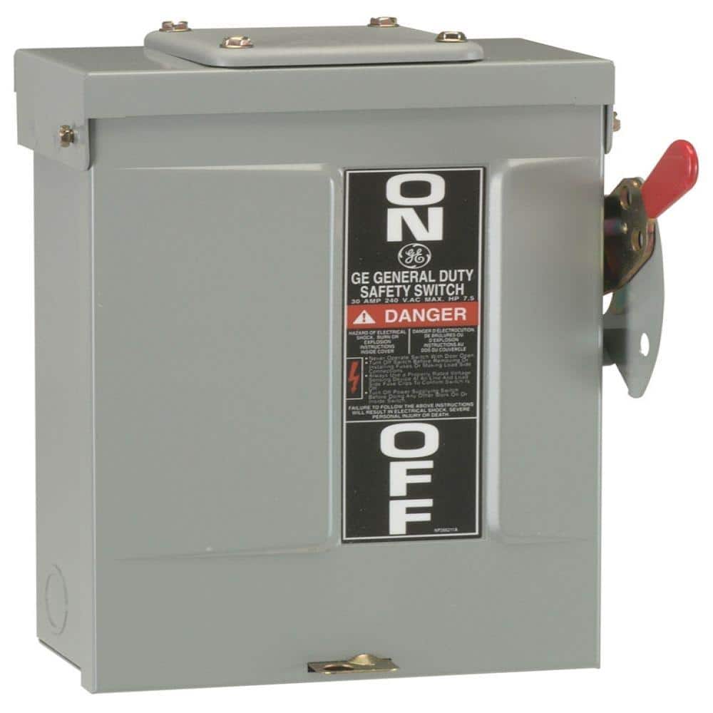 ABB 30 Amp 240-Volt Fusible Outdoor General-Duty Safety Switch (TG3221R)