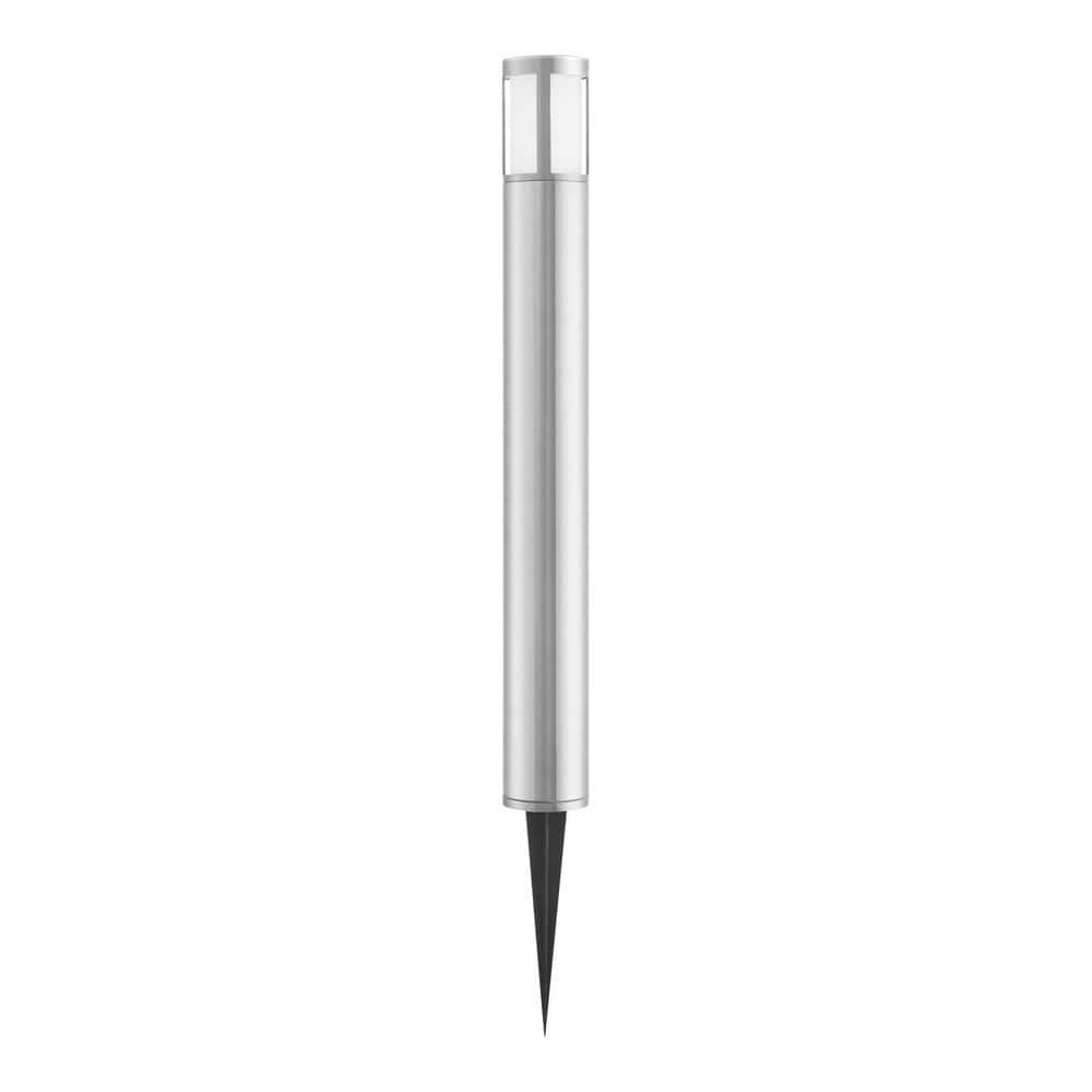 Rodham 190 Lumen 20 in. Low Voltage Silver Integrated LED Weather Resistant Outdoor Path Light - Stu's Home Improvement Outlet