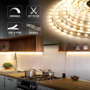 RibbonFlex Pro 8.2 ft. LED Tape Light 60 LEDs/m Soft White (2700K) - Stu's Home Improvement Outlet