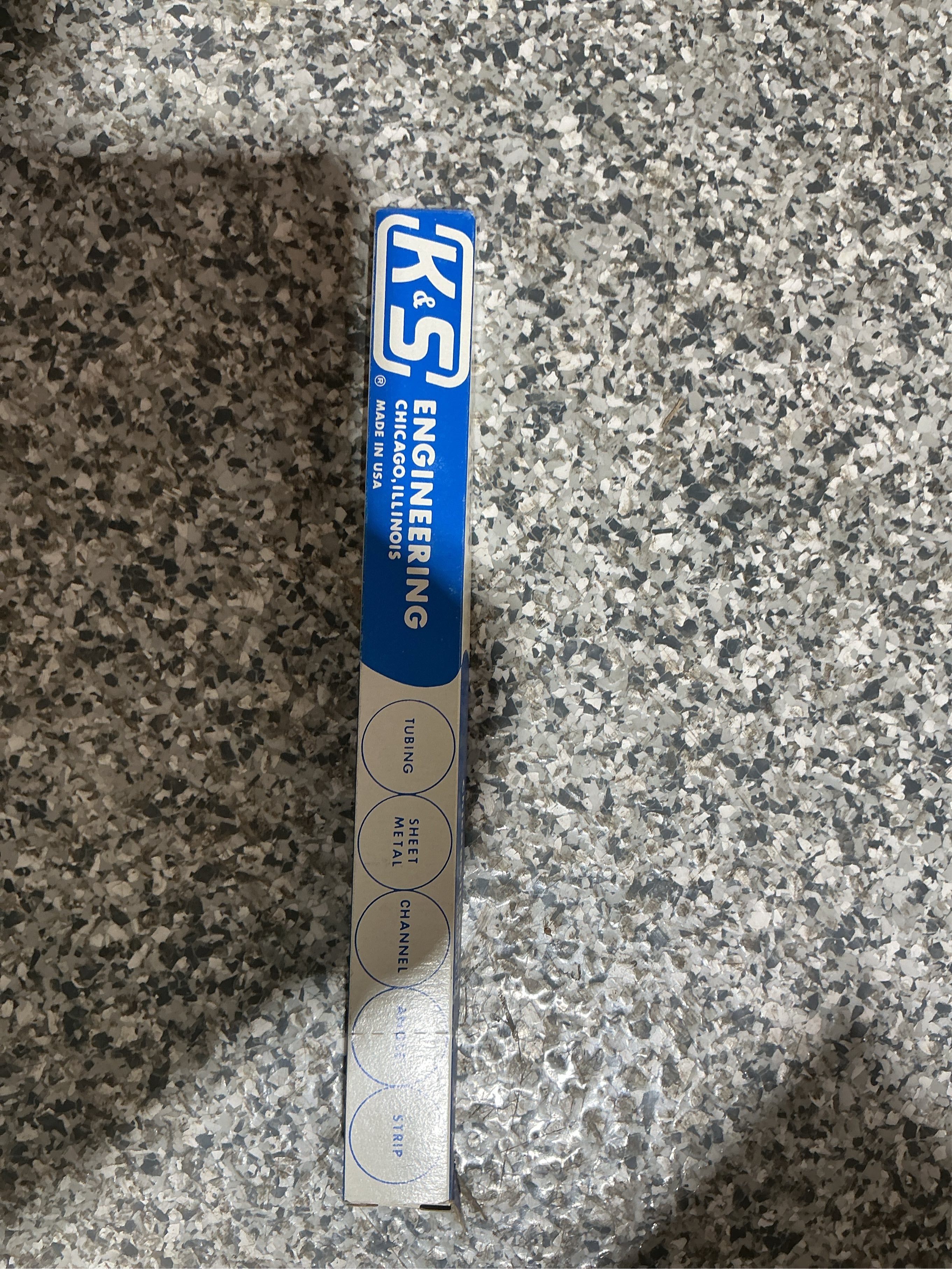 K&S 0.020 in. D X 12 in. L Brass Rod 5 pk