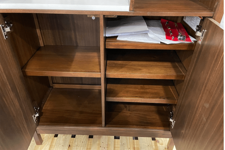 Northridge Home Willow Creek Bar Cabinet Modern Elegance - Stu's Home Improvement Outlet