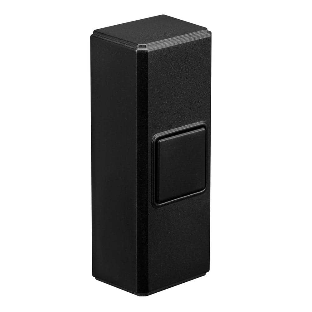 Wireless Push Button, Black