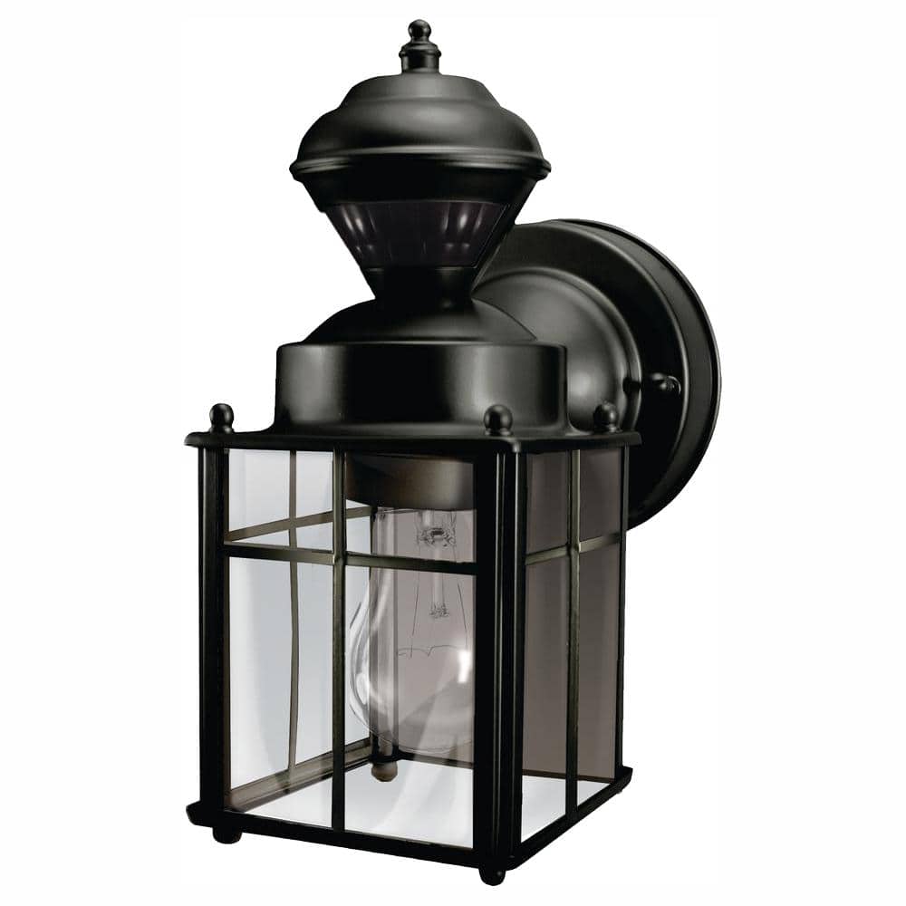 Bayside Black Farmhouse 150 - Degree Motion Sensor Outdoor 1 - Light Wall Sconce - Stu's Home Improvement Outlet