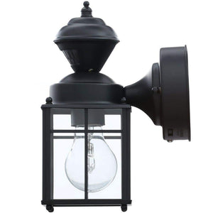Bayside Black Farmhouse 150 - Degree Motion Sensor Outdoor 1 - Light Wall Sconce - Stu's Home Improvement Outlet