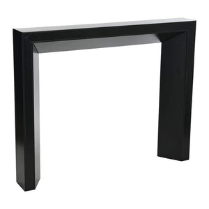 Storied Home 60 in. L x 48 in. H Modern Mantel, Black - Stu's Home Improvement Outlet