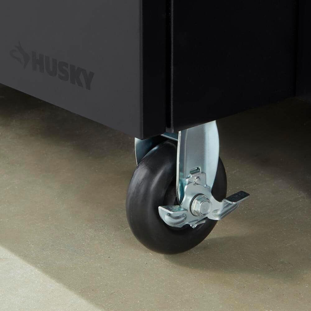 4 in. Caster Kit for Regular Duty Welded Steel Garage Base Cabinets