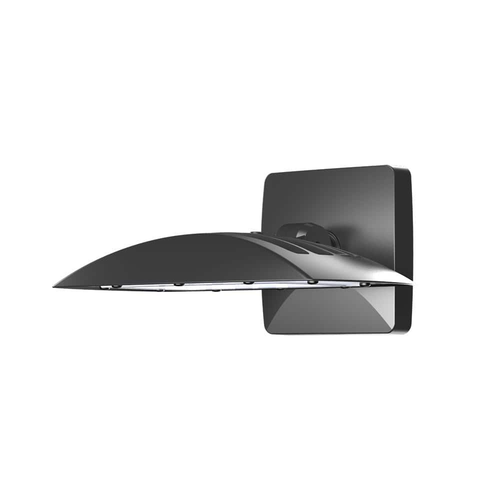 Residential 350 - Watt Equivalent Integrated LED Bronze Outdoor Wall Pack/Flood Light, 5000 Lumens - Stu's Home Improvement Outlet