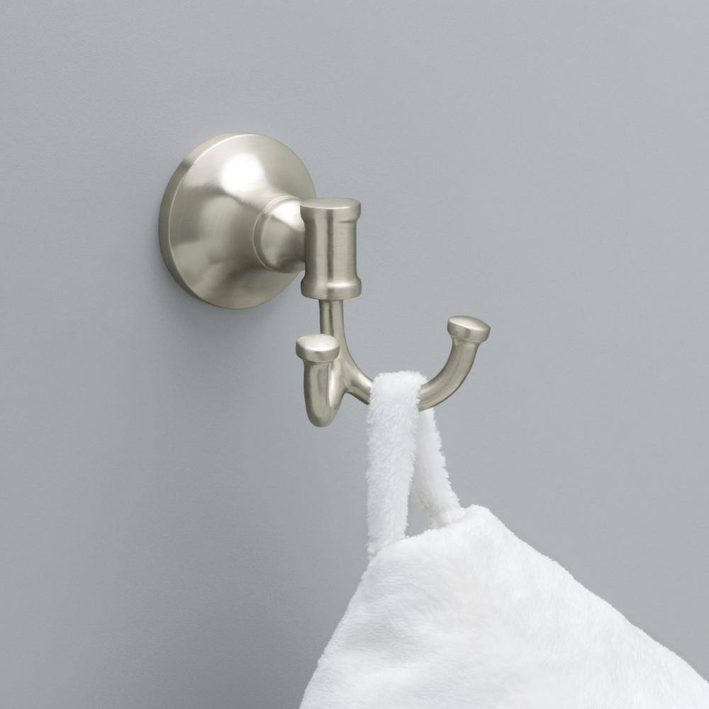 Chamberlain Towel Hook SpotShield in Brushed Nickel