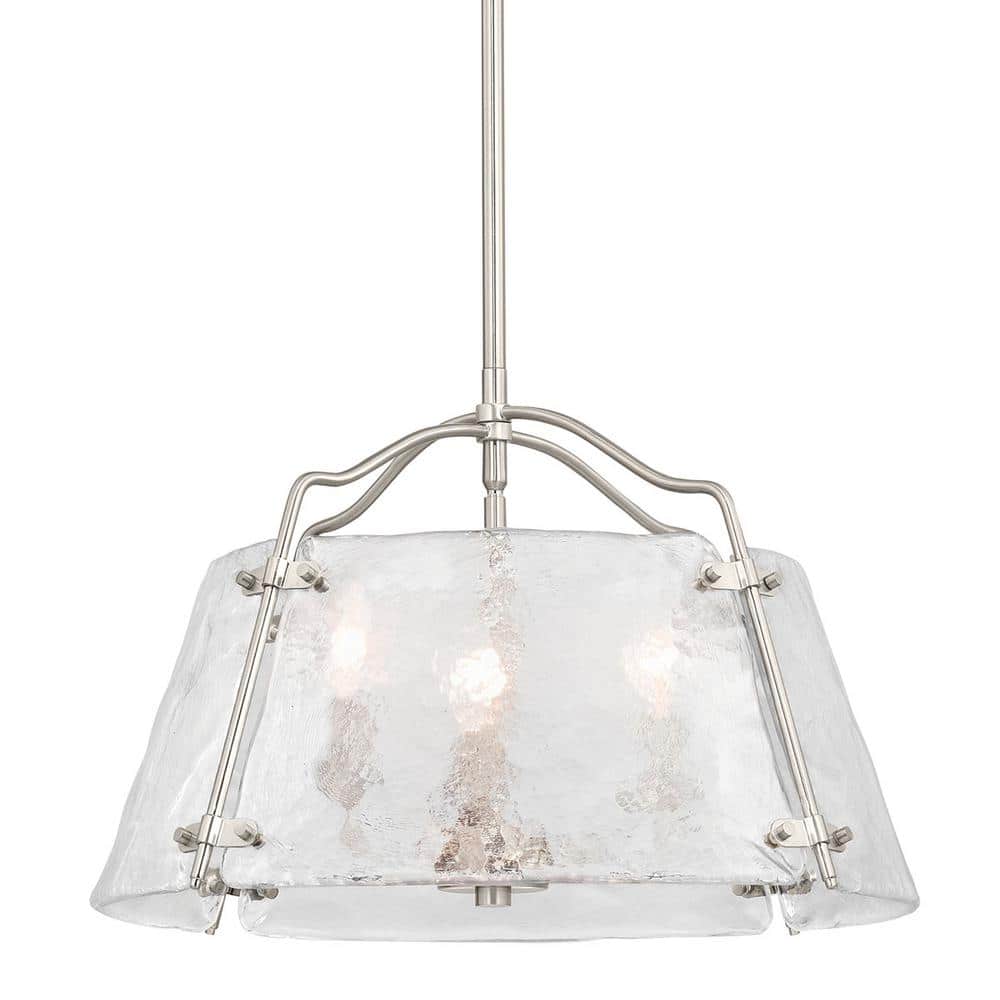 Archdale 3-Light Brushed Nickel Chandelier