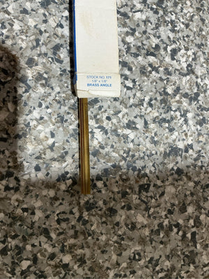 K&S 0.014 in. X 1/8 in. W X 12 in. L Brass Angle - Stu's Home Improvement Outlet