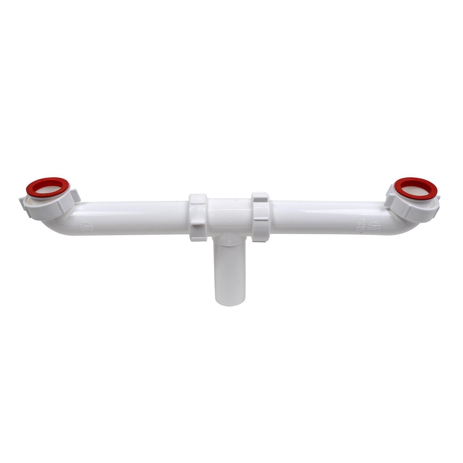 Keeney 1-1/2 in. D X 16 in. L Plastic Center Outlet Waste