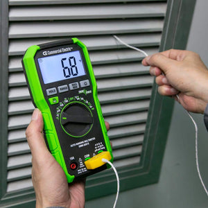 600 - Volt True RMS Auto - Ranging Digital Multimeter with Temperature - Stu's Home Improvement Outlet