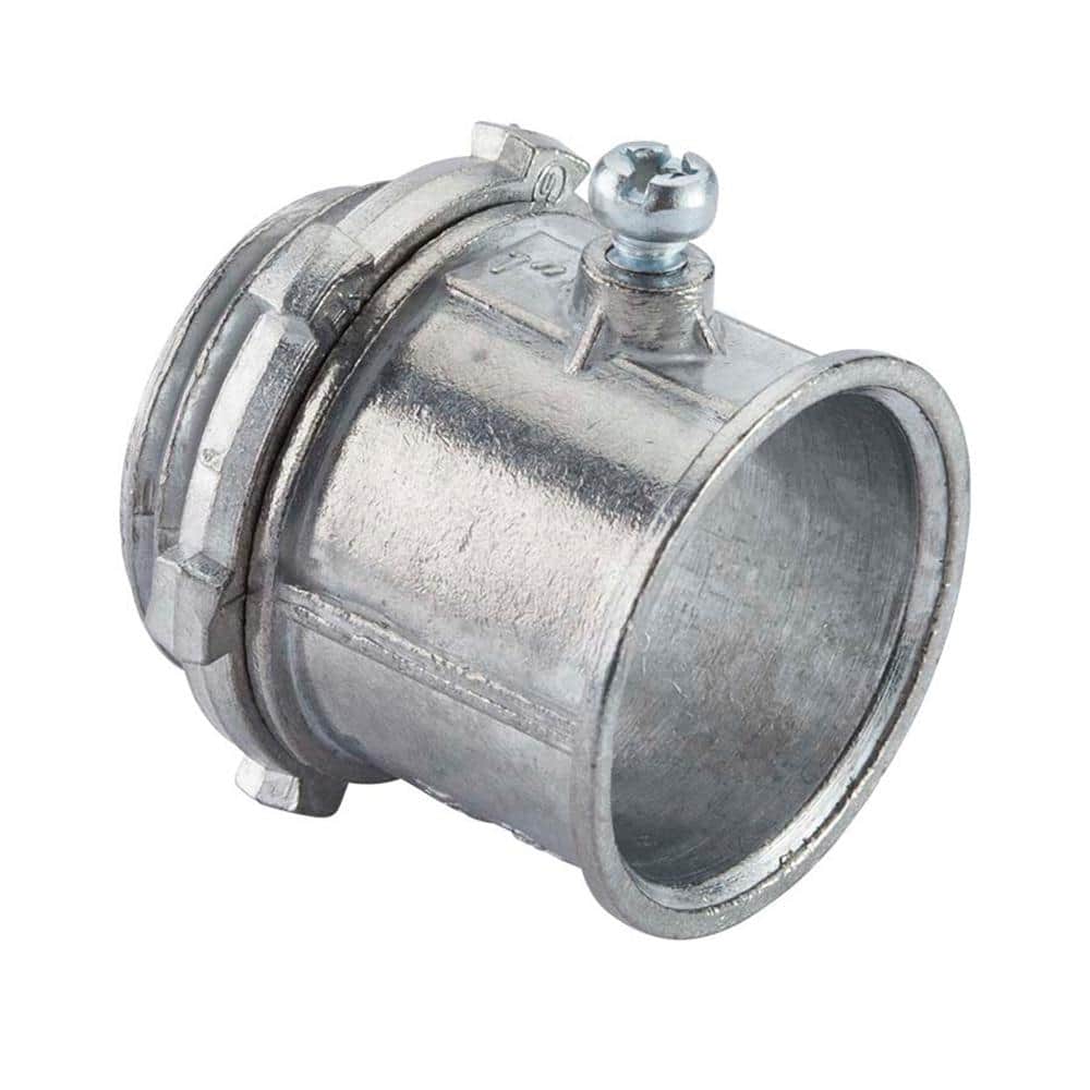 1/2 in. Standard Fitting Electrical Metallic Tube (EMT) Set-Screw Connectors (50-Pack)