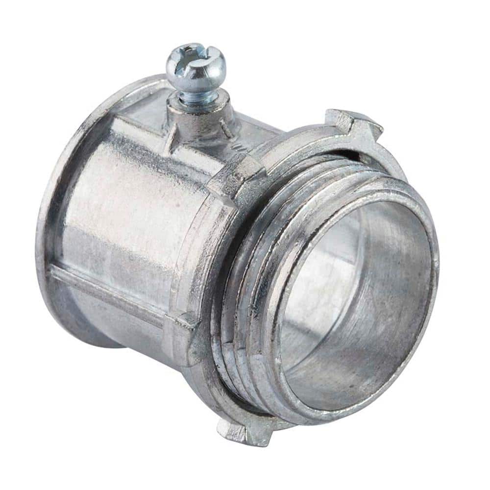 1/2 in. Standard Fitting Electrical Metallic Tube (EMT) Set-Screw Connectors (50-Pack)