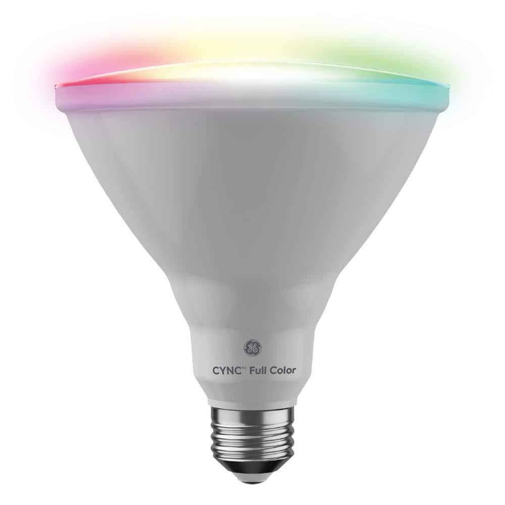 90-Watt PAR38 LED EQ 7000K Full Color Dimmable Smart Flood Bulb 1-PK