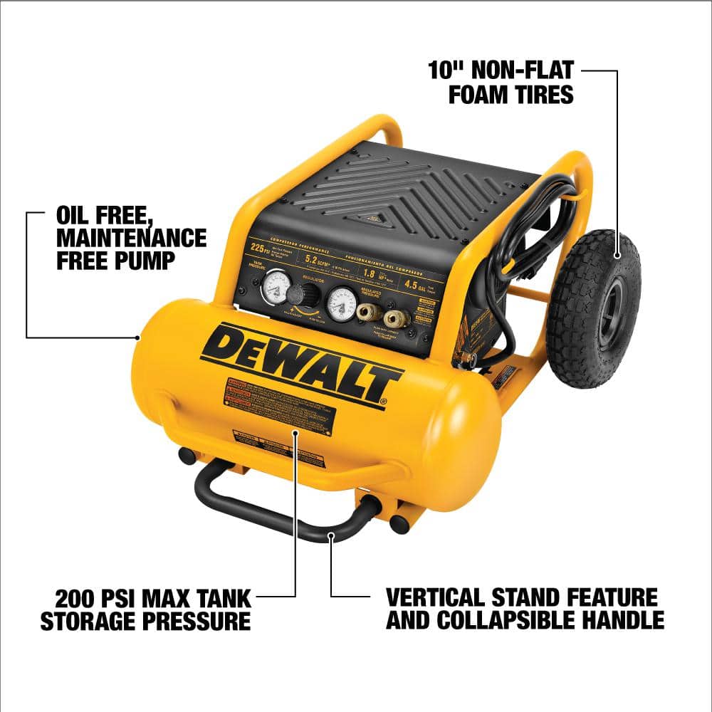 4.5 Gal. Portable Electric Air Compressor