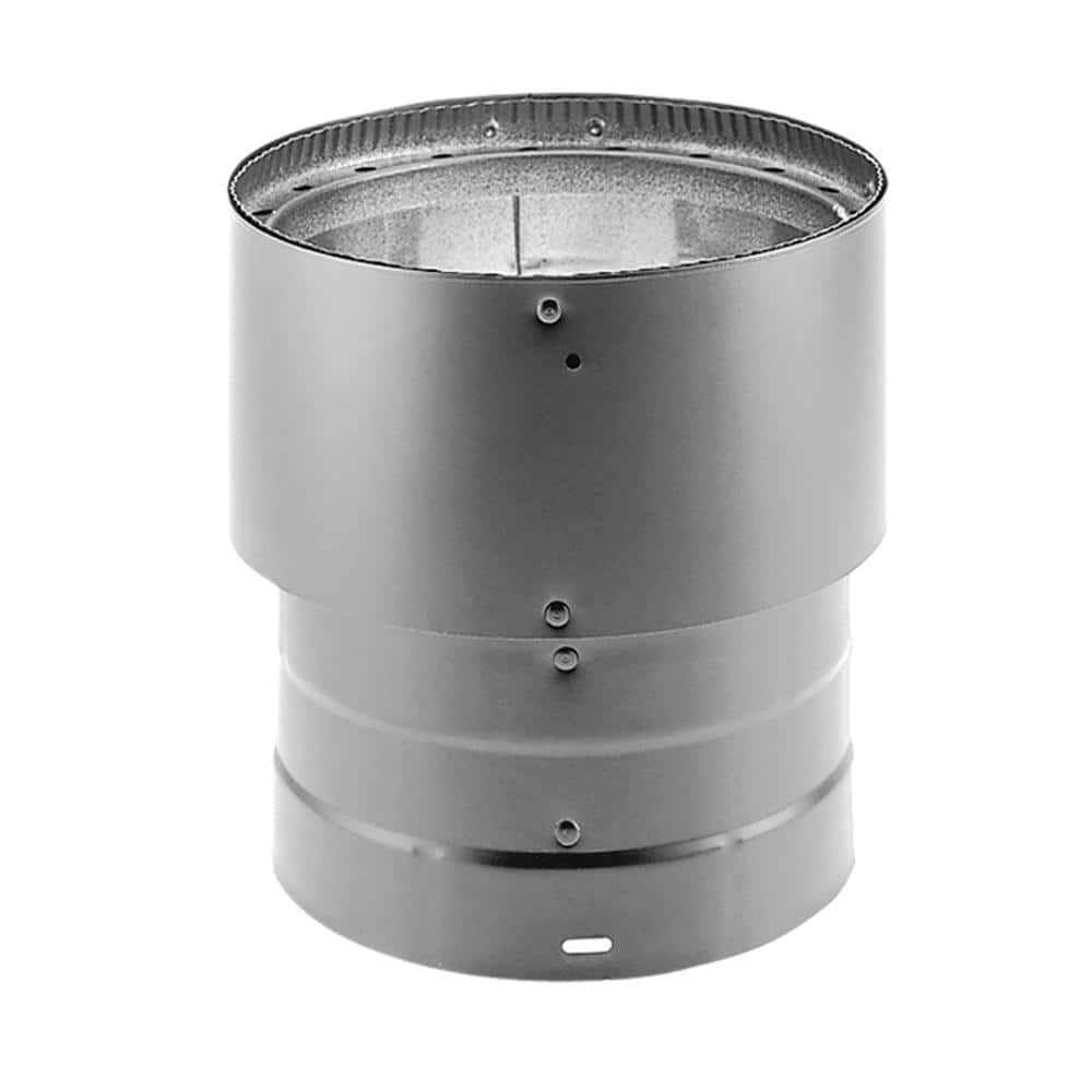 Model DVL Double Wall Stove Pipe 5in. To 6in. Diameter Increaser