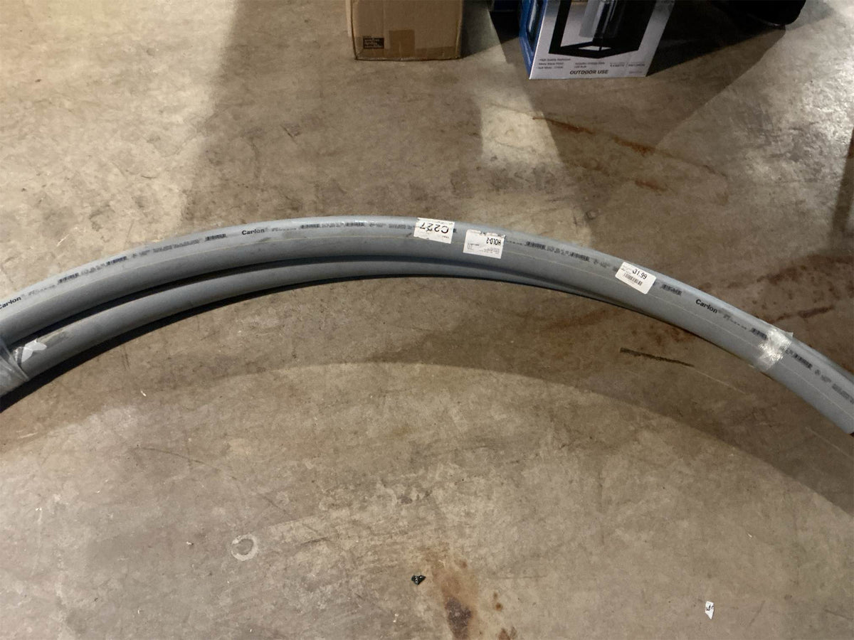 Carlon UB9FL 3 Inch PVC Elbow, Schedule 80, 90 Degree with 36 Inch Bend Radius, Plain End, Electrical Conduit Fitting for Commerical and Residential Applications