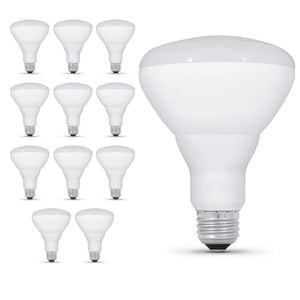 65 - Watt Equivalent BR30 Dimmable CEC Enhance 90+ CRI E26 Medium Base Flood LED Light Bulb, Soft White 2700K (12 - Pack) - Stu's Home Improvement Outlet