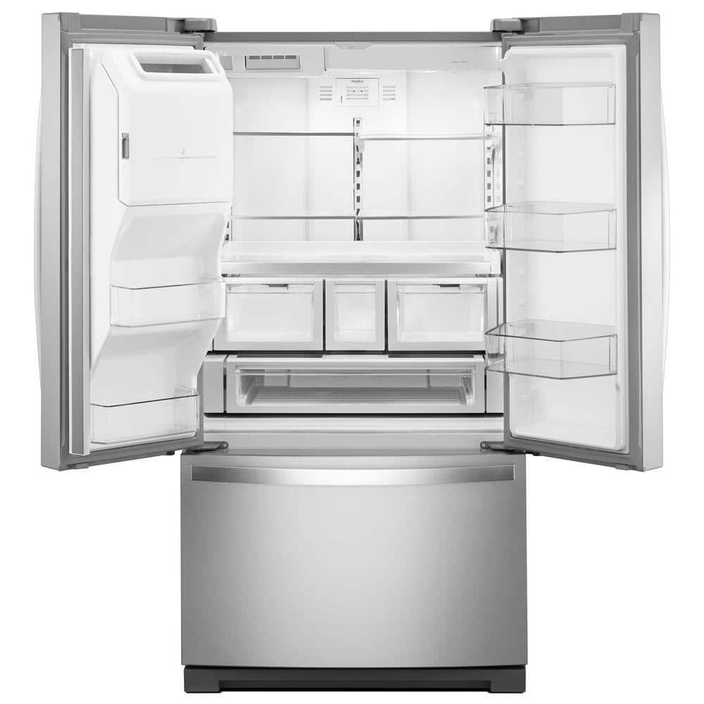 Whirlpool 26.8 cu. ft. French Door Refrigerator in Fingerprint Resistant Stainless Steel