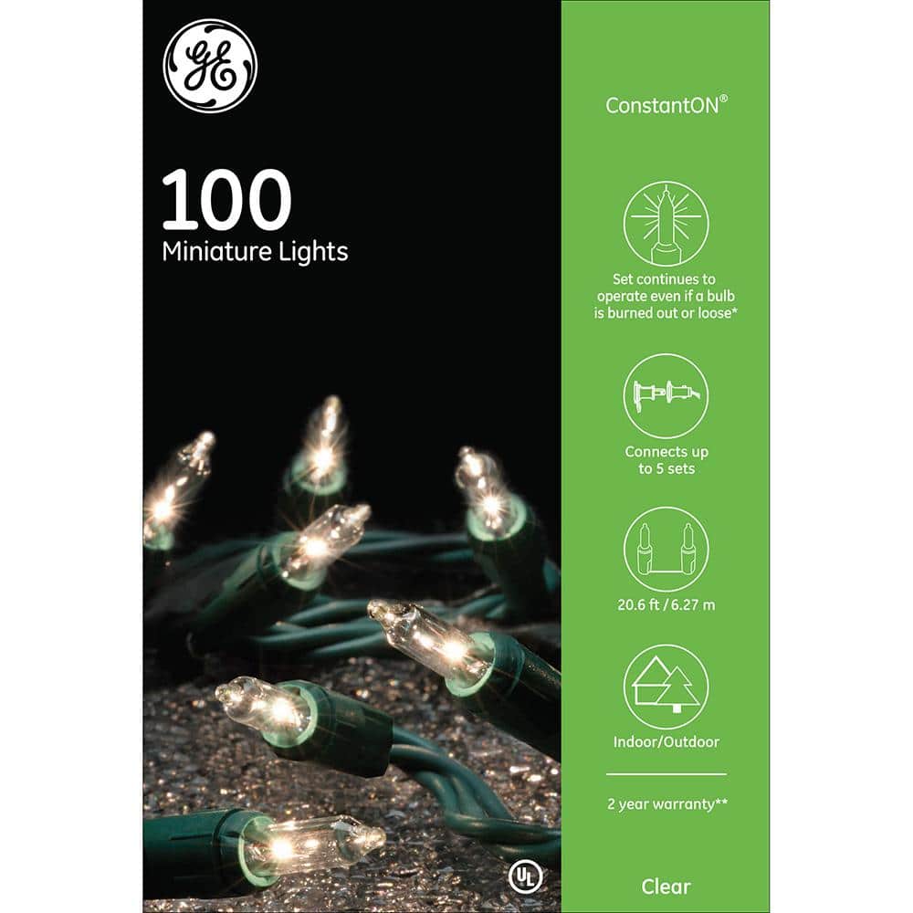 String-A-Long 100-Light Clear ConstantON Miniature Light Set