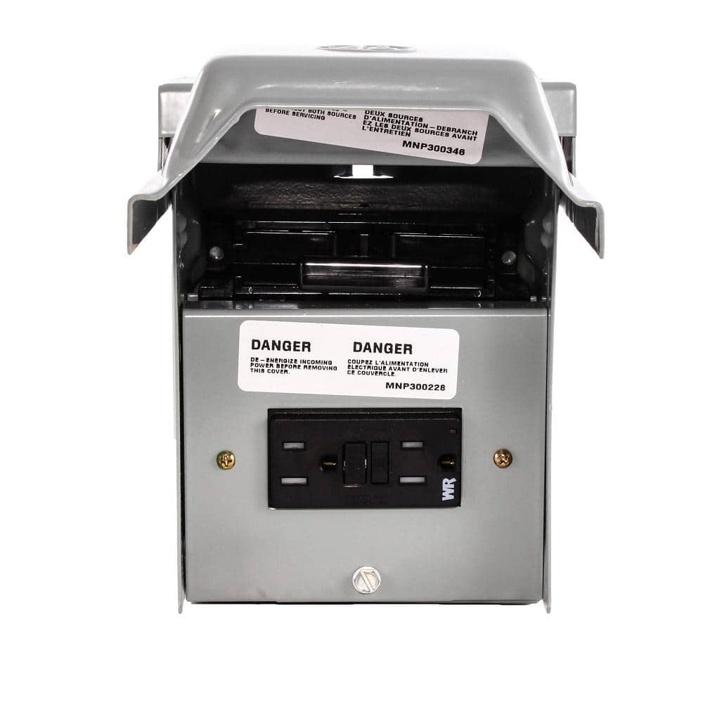 60 Amp 240 - Volt Non - Fuse AC Disconnect with GFCI Receptacle - Stu's Home Improvement Outlet