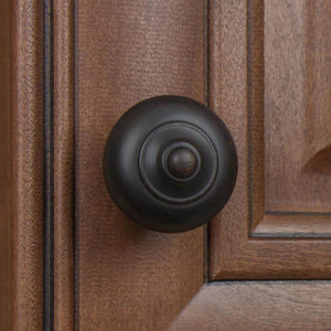 1 - 1/2 in. Dia Oil Rubbed Bronze Round Ring Mushroom Cabinet Knob (10 - Pack) - Stu's Home Improvement Outlet