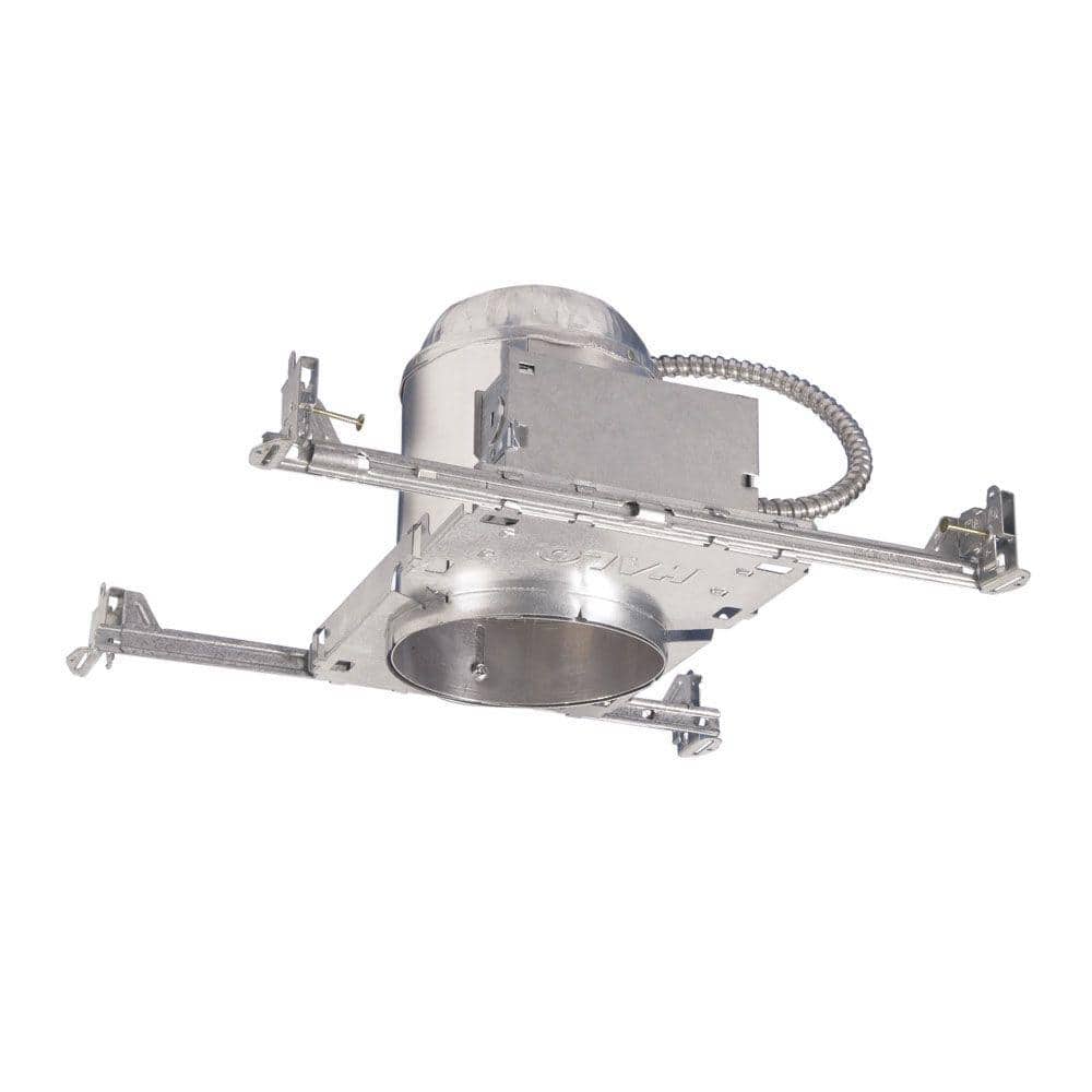 6 in. New Construction IC Rated Aluminum Recessed Lighting Housing for Ceiling - Stu's Home Improvement Outlet