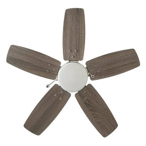 Waterly 32 in. Indoor Ceiling Fan with Integrated LED in Brushed Nickel - Stu's Home Improvement Outlet