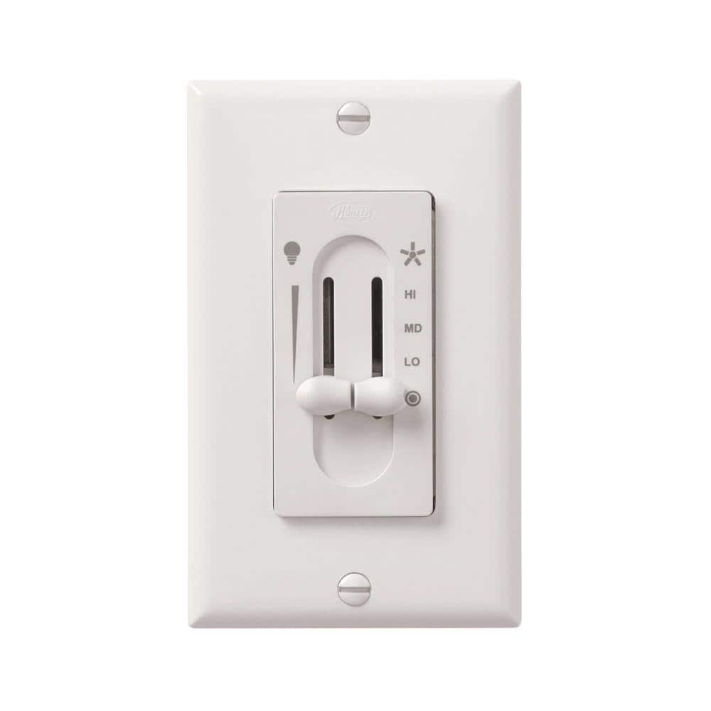 All-Fan 3-Speed Fan/Light Dual-Slide Ceiling Fan Switch