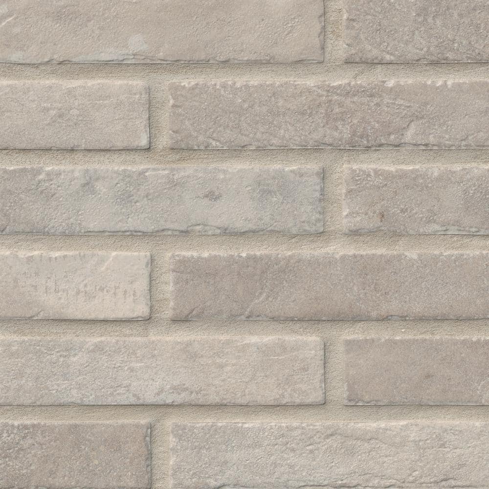 Capella Ivory Brick 2 in. x 10 in. Matte Porcelain Floor and Wall Tile (5.15 sq. ft. /Case)