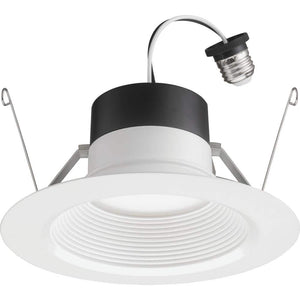 Contractor Select E - Series 6 in. Selectable CCT Integrated LED Retrofit White Recessed Light Trim (6 - Pack) - Stu's Home Improvement Outlet