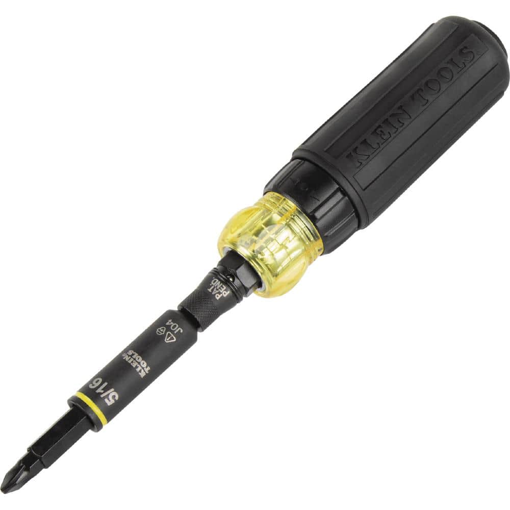 11 - in - 1 Ratcheting Impact Multi - Bit Screwdriver with Universal Handle - Stu's Home Improvement Outlet
