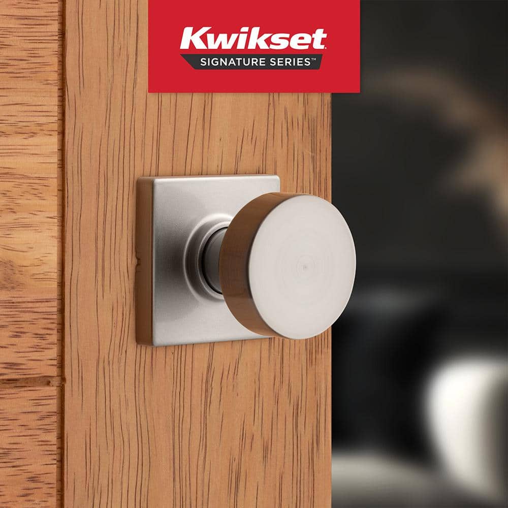 Pismo Satin Nickel Hall/Closet Square Door Knob - Stu's Home Improvement Outlet